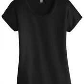 District Made® Ladies Drapey Dolman Tee