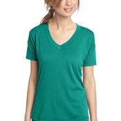 Ladies Modal Blend Relaxed V Neck Tee