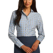 Ladies Tricolor Check Non Iron Shirt