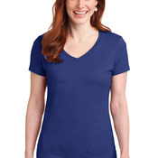 Ladies Perfect T Cotton V Neck T Shirt