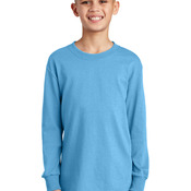 Youth Long Sleeve 5.4 oz 100% Cotton T Shirt