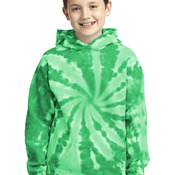 Youth Essential Tie Dye Pullover Hooded Sweatshirt