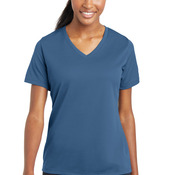 Women's PosiCharge ® RacerMesh ® V Neck Tee