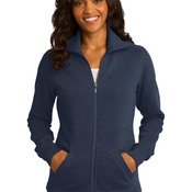 Women's Slub Fleece Full Zip Jacket