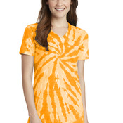 Women's Tie Dye V Neck Tee