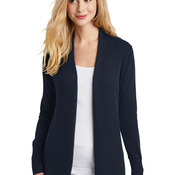 Ladies Open Front Cardigan Sweater