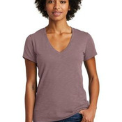 Alternative Women's Weathered Slub So Low V Neck Tee