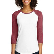 Women's Fitted Very Important Tee ® 3/4 Sleeve Raglan