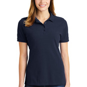 Ladies Combed Ring Spun Pique Polo