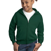 Youth Comfortblend ® EcoSmart ® Full Zip Hooded Sweatshirt